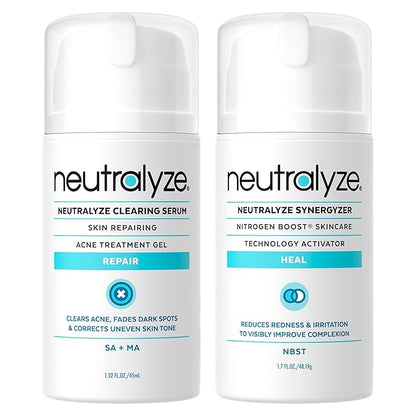 Moderate To Severe Acne Treatment Kit 2.0 (Clearing Serum & Synergyzer)