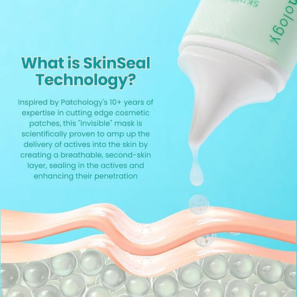 Patchology Skincare Booster - Invisible Hydrating Face Serum for Smooth Skin, Pore Reducing Mask with Glycerin, Snow Mushroom, & Panthenol, Moisturizer for Hydration and Radiant Complexion - 50ml