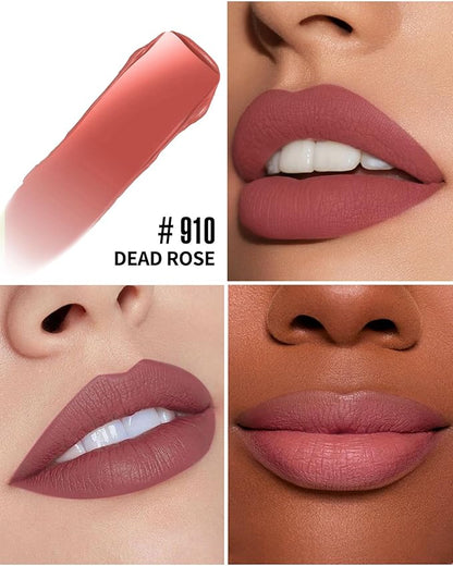 Brown Lipstick Matte, Dark Brown Liquid Lipstick Long Long