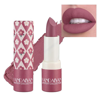 Matte Nude Lipstick, Nude Paper Tube Lipsticks Lip Long