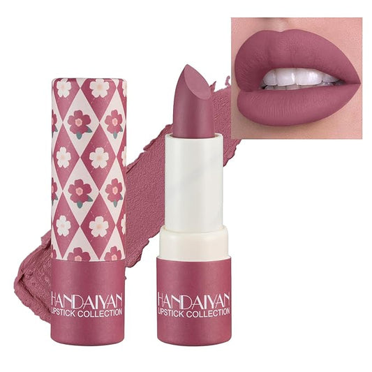 Matte Nude Lipstick, Nude Paper Tube Lipsticks Lip Long
