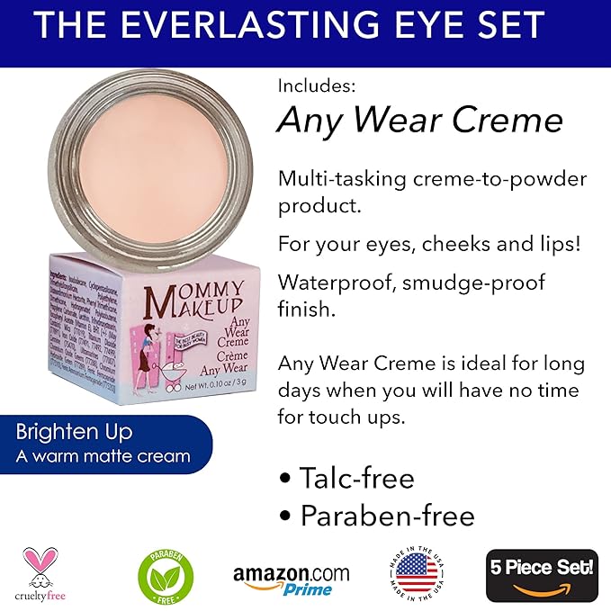 The Everlasting Eye 5 Piece Waterproof Makeup Set.