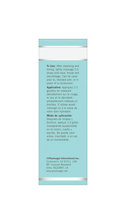 Pharmagel Nourish Facial Oil | Anti Aging Face Oil with 12 Exotic Oils including Avocado and Rosemary Seed | Dry Skin Relief | 1.0 fl. oz.