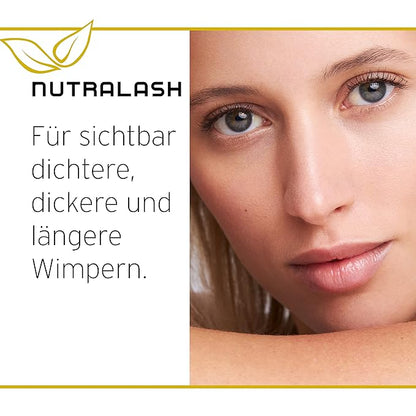 Nuvega Lash Super V - Vegan Eyelash Serum & Eyebrow Serum for Long Eyelashes in just 4-6 Weeks I Lash Serum I Eyelash Growth Serum I Made in Germany I 3ml