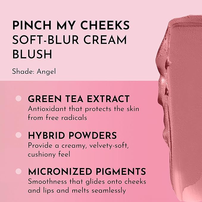LAWLESS Pinch My Cheeks Soft-Blur Cream Blush - - 0. 18 oz