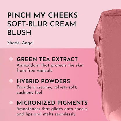 LAWLESS Pinch My Cheeks Soft-Blur Cream Blush - - 0. 18 oz