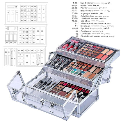 74 Colors Makeup Kit All-in-one Makeup Set, Cosmetic-Gift