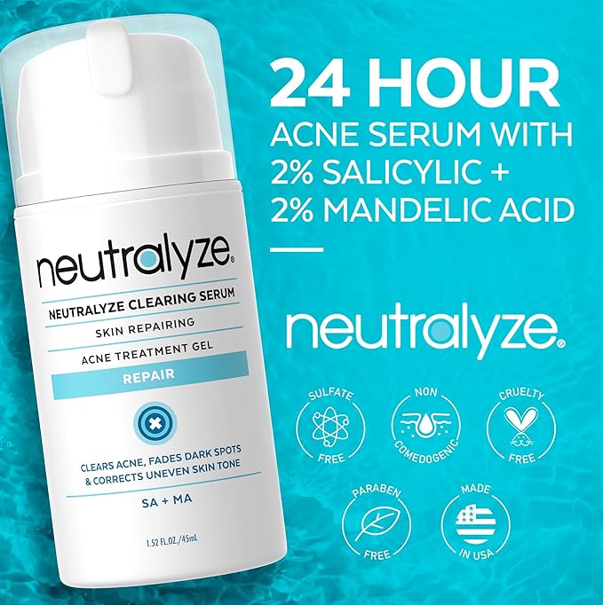Moderate To Severe Acne Treatment Kit 2.0 (Clearing Serum & Synergyzer)