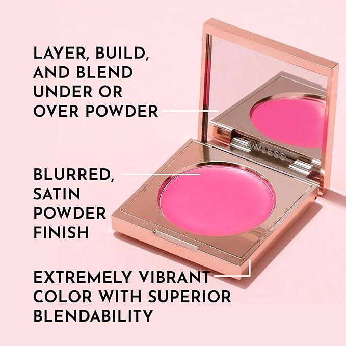 LAWLESS Pinch My Cheeks Soft-Blur Cream Blush - - 0. 18 oz