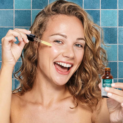Ebanel Liposomal 2.5% Retinol Serum for Face with Hyaluronic Acid, Peptide, Vitamin C, Pore Minimizer Skin Tightening, Anti Aging Serum, Minimizes Wrinkles, Fine Lines, Age Spots