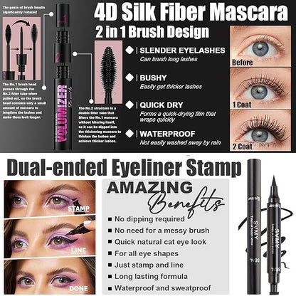 All in One Makeup Kit,Includes Naked Eyeshadow,CC Cream,Liquid