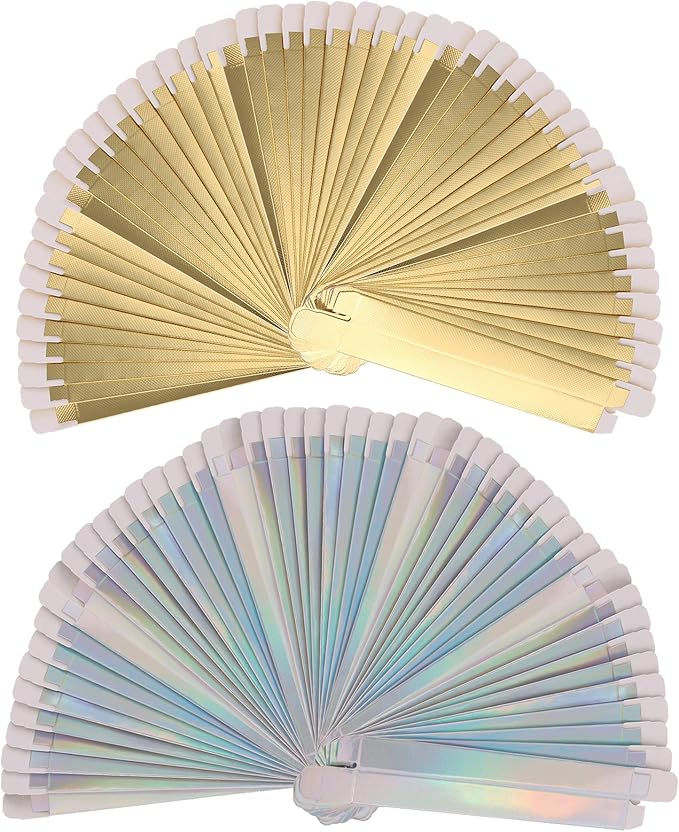 RONRONS 50 Pieces Holographic Gold Eyeliner Box Lip Gloss Boxes Packaging Twist Pen Wrapping Holder DIY Makeu Sample Wrapping Storage for Gifts Business Bulk, 14.5 x 1.6 x 1.6cm/5.7 x 0.63 x 0.63inch