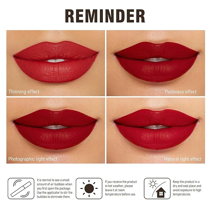 MAKI YIKA Brown Nude Lipstick for Women Color Lipstick