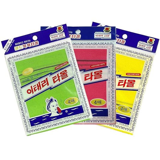 Goldsangsa-korean exfoliating towel washcloth mitts