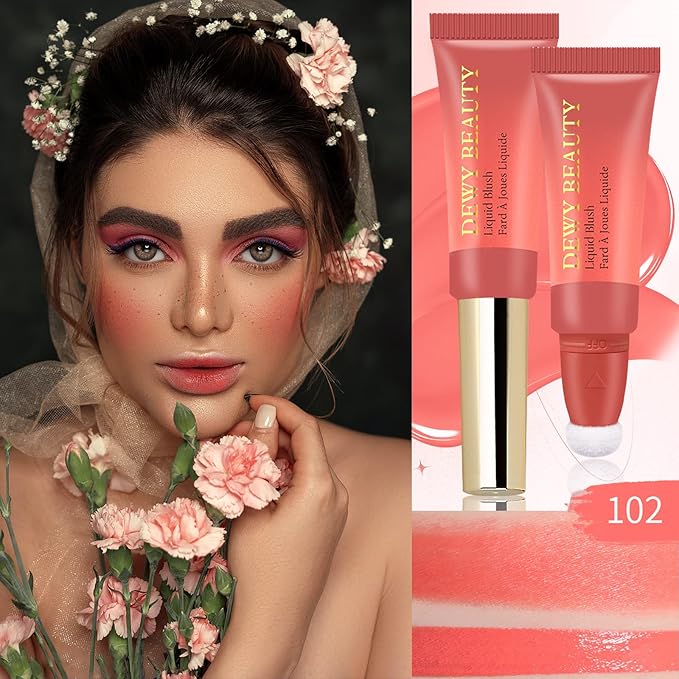 Liquid Blush Makeup Wand, Cream Liquid Blush with
