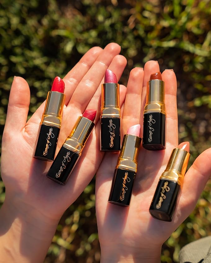 𝗘𝘀𝘀𝗲𝗻𝗰𝗲 𝗼𝗳 𝗔𝗿𝗴𝗮𝗻 Moisturizing Long Lasting Brown Lipstick Moisturizing