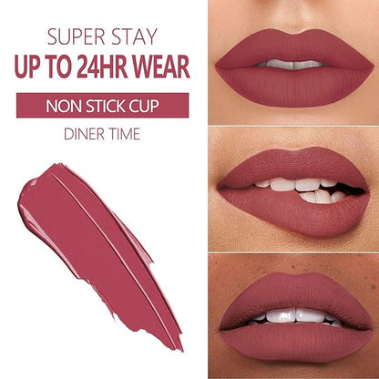 MAKI YIKA 3Pcs Matte Liquid Lipstick Makeup Set, Lipstick