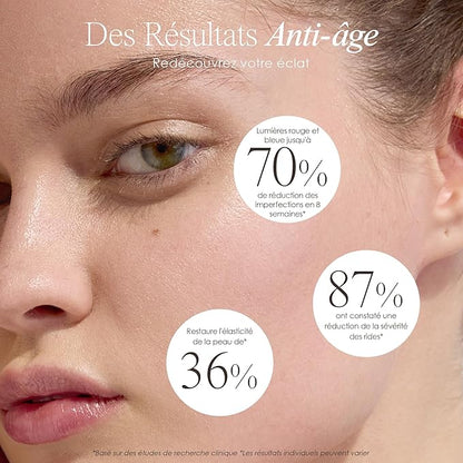 LED Light Therapy Mask by Project E Beauty | Anti-Aging & Anti-Blemish (Silicone Mask)