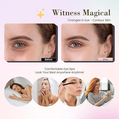 32 Pairs Pink Under Eye Patches, Rose Cooling Hydrating Eye Mask for Dark Circles Puffiness Puffy Eyes, Anti Wrinkle Collagen Undereye Pad, 32 Sets Women Travel Beauty Skincare Face Gel
