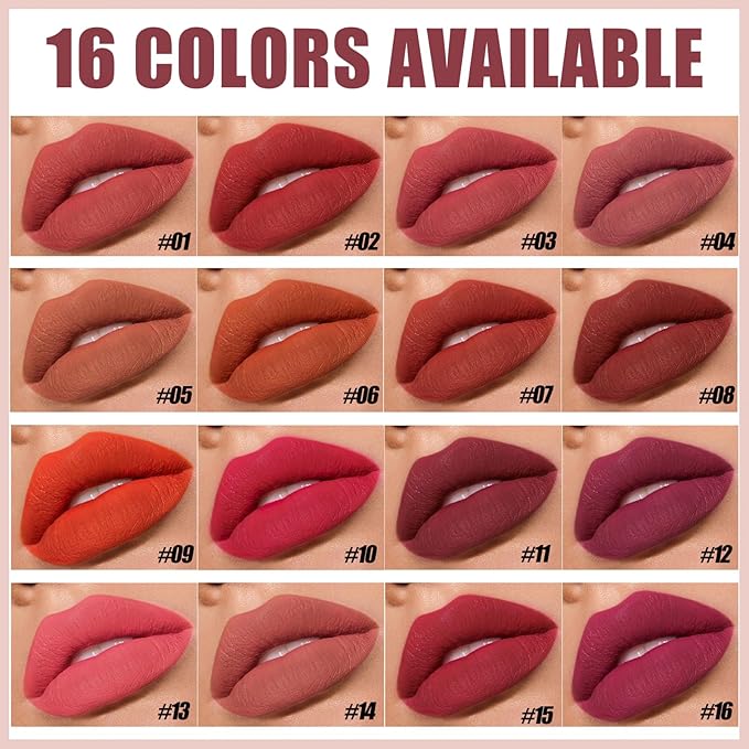 MIELIKKI Lip Liner and Lipstick Makeup Set, 2-in-1 Double Head Lipstick, Highly Pigmented Matte Lip Crayon, Long Lasting, Waterproof, Nonstick Cup, Lip Makeup Gift, 05