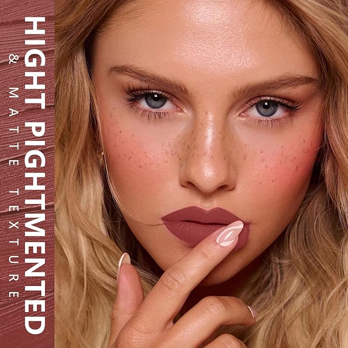 MAKI YIKA Brown Nude Lipstick for Women Color Lipstick