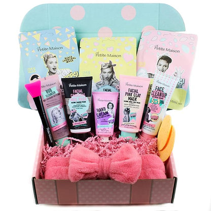Skincare for Teens - Gift Set for Women - Spa Baskets - Birthday Gift Basket - Skincare Set - Spa Gift Set - Make Up Gift Basket - Spa Kit - Spa Box - Mother's Day Gift Basket