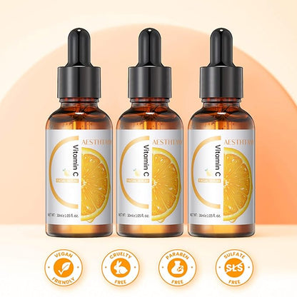Premium Vitamin C Serum for Face, Anti Aging Serum with Hyaluronic Acid, Panthenol, Cubilose, Retinol & Amino Acids - Hydrate & Boost Skin Collagen