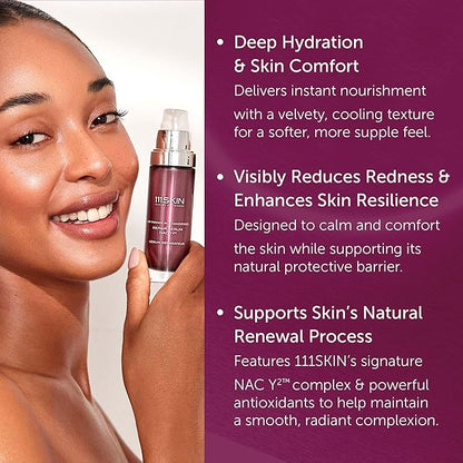 111SKIN Repair Serum NAC Y2, Face Serum to Reduce Redness & Fight Free Radicals, Helps Diminish Appearance of Fine Lines & Wrinkles, Reinforces Skin Barrier, Anti-Aging Facial Serum, 1 Fl. Oz.
