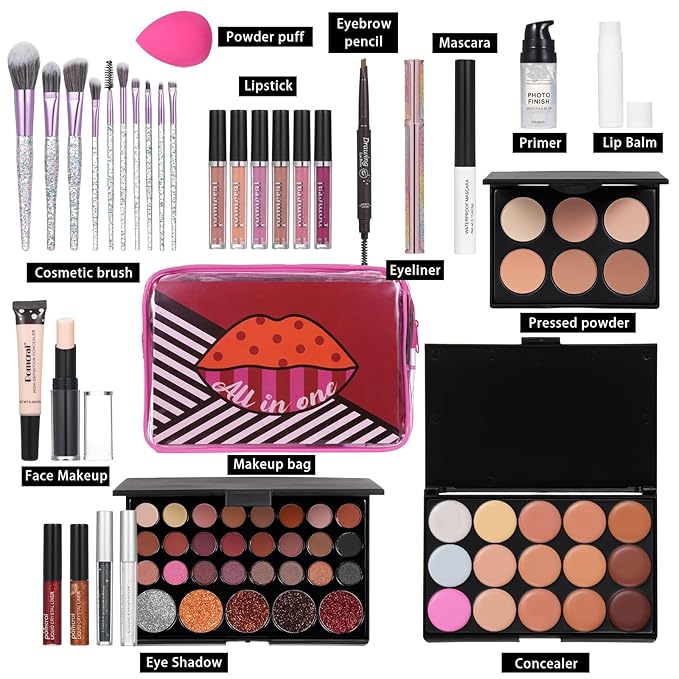 Makeup Kit For Wonmen Full Kit Eyeshadow Eyeliner