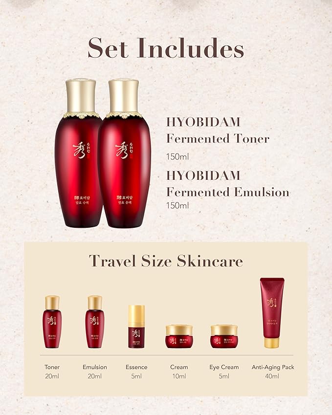 Sooryehan Hyobidam Fermented Skincare Gift Set