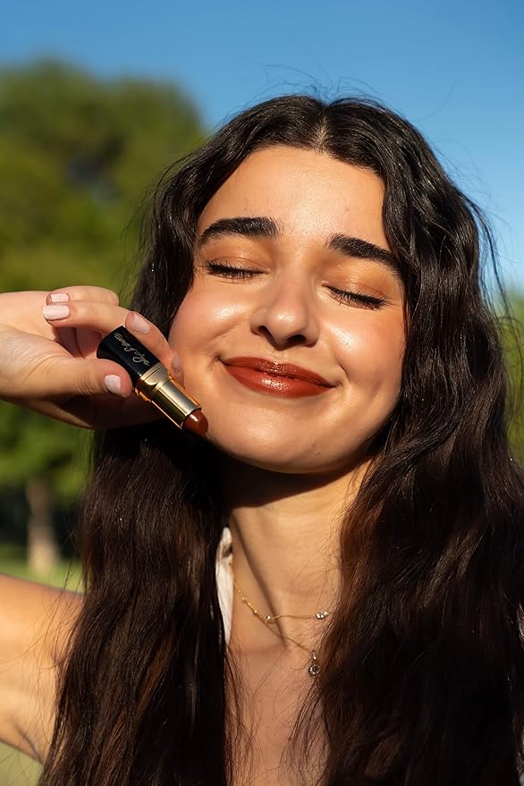 𝗘𝘀𝘀𝗲𝗻𝗰𝗲 𝗼𝗳 𝗔𝗿𝗴𝗮𝗻 Moisturizing Long Lasting Brown Lipstick Moisturizing