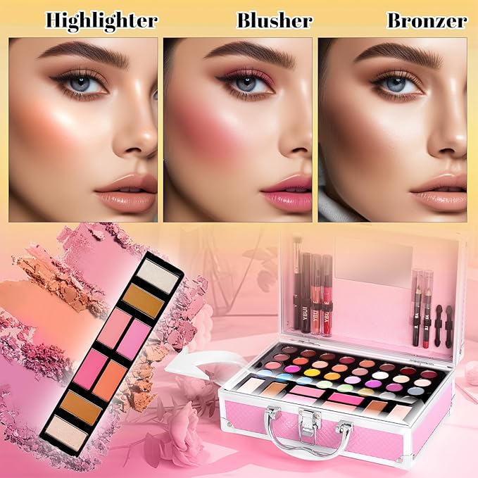 Beginner Makeup Kit for Teen,Makeup Gift Set