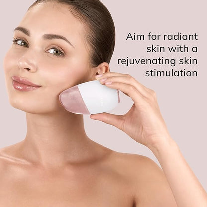 SmartAppGuided™ Cool & Warm Eye & Face Massager | 7 in 1 | Multi Massager | Face & Neck | Battery-free Cooling & Warming | Firms, Relaxes & De-Puffs Skin | Eye-Nose Area Targeted Design