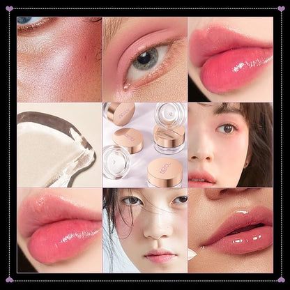 Color Changing Blush Lip Gloss For Lips Cheeks,Can Changing