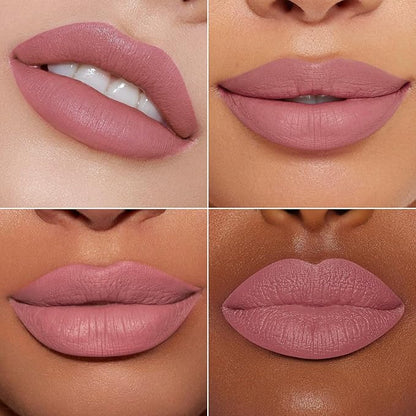 MAKI YIKA 3Pc Matte Lipstick Makeup Set, Pink Lipstick