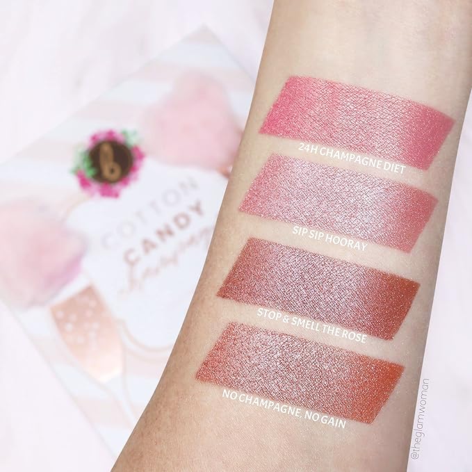 Beauty Bakerie Cotton Candy Champagne Blush Makeup Palette,