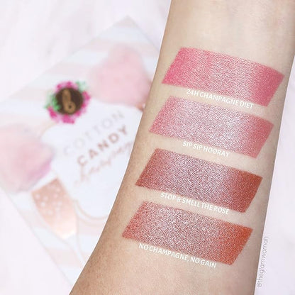 Beauty Bakerie Cotton Candy Champagne Blush Makeup Palette,