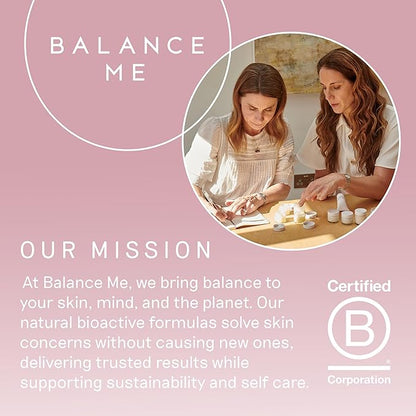 Balance Me Rose Otto Face Oil 1.01 fl oz, With Rosehip Oil To Hydrate & Nourish, Redness Reducing Skin Care Facial Oil