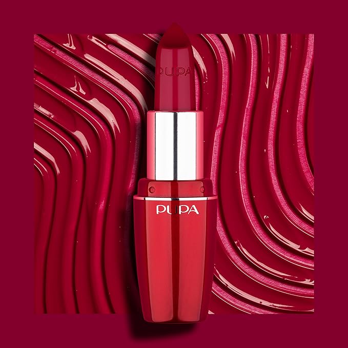 Pupa Milano Volume - Plumping, Hydrating, Cream Formula Lipsticks - Lasting Color That Stays On Lips All Day Long - Lustrous, Flattering Shades For All Complexions - 304 Orchid Pink - 0.123 Oz
