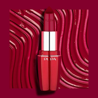 Pupa Milano Volume - Plumping, Hydrating, Cream Formula Lipsticks - Lasting Color That Stays On Lips All Day Long - Lustrous, Flattering Shades For All Complexions - 304 Orchid Pink - 0.123 Oz