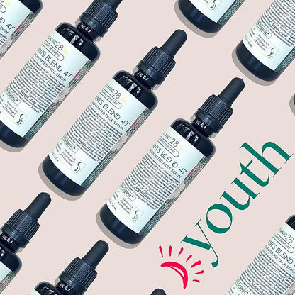 Organic28. 100% Organic Antioxidant Serum – USA Made. 47 Botanicals. Concentrated Rejuvenating Serum For Face & Décolletage. Rich Vitamins Organic Moisturizer. Aromatherapy: Bulgarian Rose.2 Fl. Oz