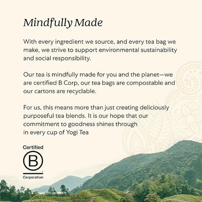 Yogi Tea Stress Relief & Herbal Variety Sampler - 16 Bags per Pack (6 Packs) - Organic Herbal Tea Sampler - Includes Bedtime, Kava Stress Relief, Soothing Caramel Bedtime & More