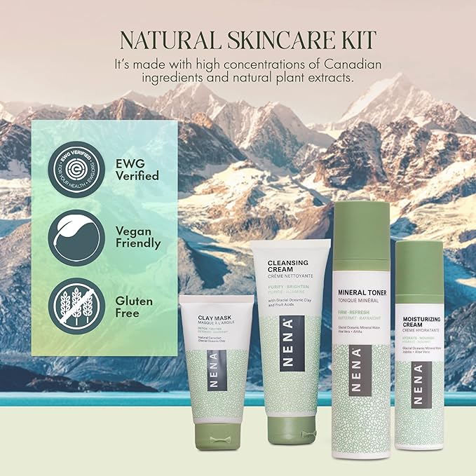 NENA Natural Skincare Kit | 4-Piece
