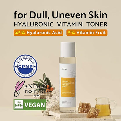 iUNIK Centella Mini Set & Vitamin C Face Toner Travel Friendly Trial Kit Intense Calming Soothing Serum Ampoule Moisturizer Cream Tea Tree Hyaluronic Acid Deep Nourishing Revitalizing Korean Skincare