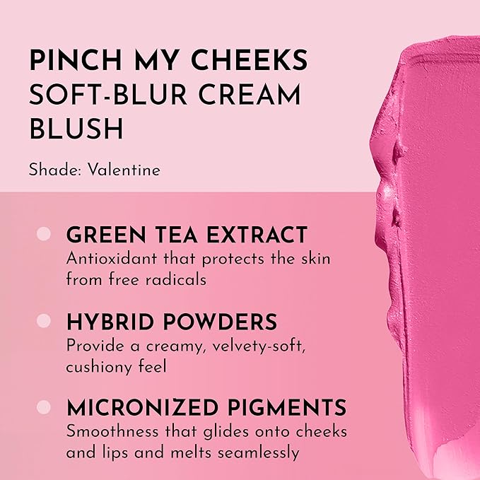 LAWLESS Pinch My Cheeks Soft-Blur Cream Blush - - 0. 18 oz