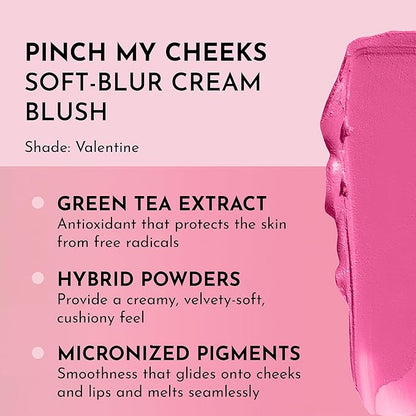 LAWLESS Pinch My Cheeks Soft-Blur Cream Blush - - 0. 18 oz