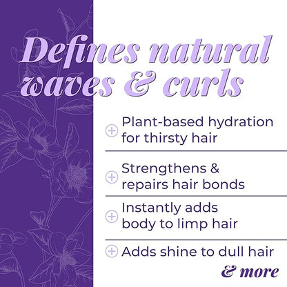 Best Life Volume & Bounce Hair Mask —Deep Nourishment Hair Mask with Plant- Protein, Shea Butter Enhances Natural Waves and Curls | For All Hair Types | 200 g (Pack of 1) white