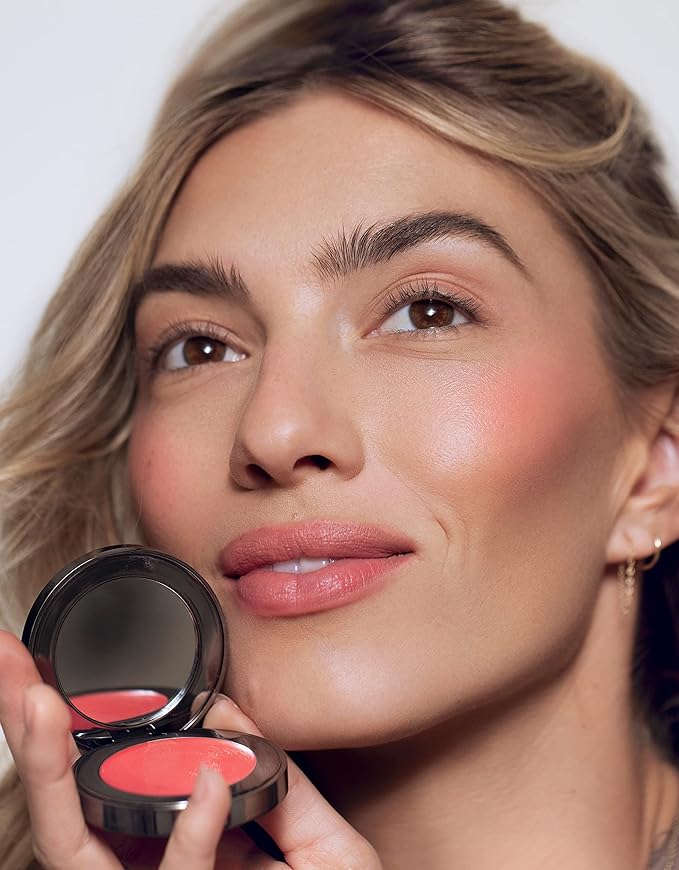 RÓEN - Cheeky Cream Blush | Vegan, Cruelty-Free, (Sunlit Coral)