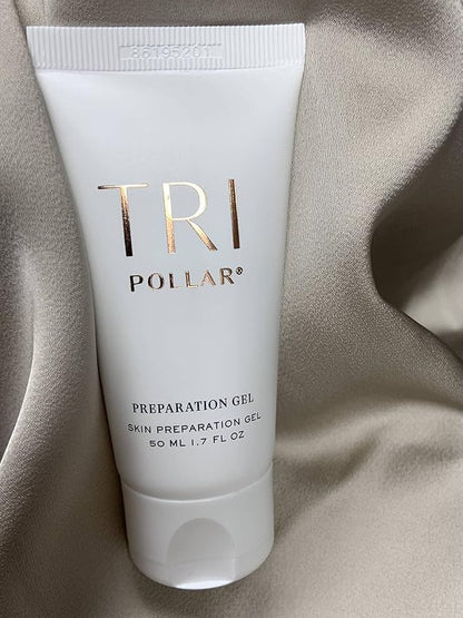 TriPollar Stop Preparation Gel 50ml (X4) - High Radio Frequency Skin Tightening Facial Machine Gel - Professional Home RF Anti-Aging Formula - Compatible with TriPollar Stop Devices - FDA Cleared