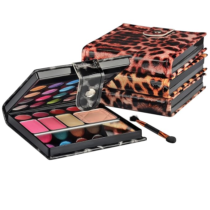 Professional Makeup Kit Eyeshadow Palette Lip Gloss Blush